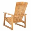 Safavieh San Juan Teak Adirondack Chair, Natural CPT1021A